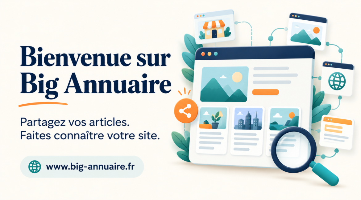 Big-annuaire.fr ! Votre nouvel annuaire pour boostez votre référencement