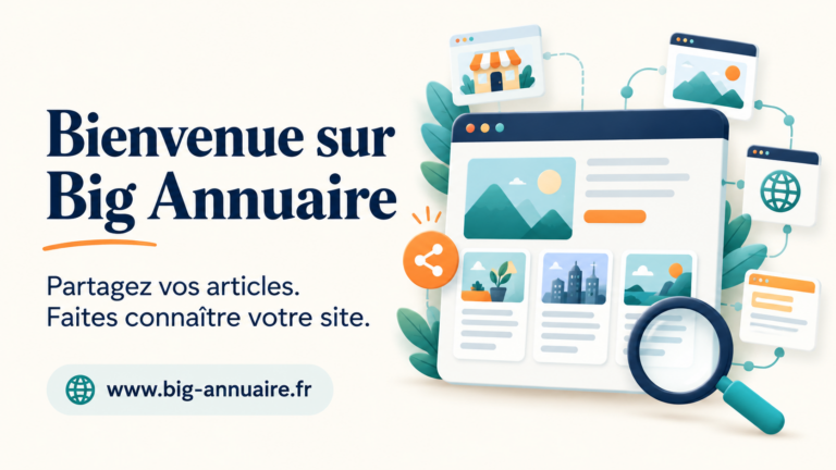 Big-annuaire.fr ! Votre nouvel annuaire pour boostez votre référencement
